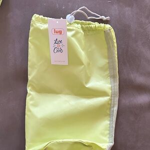 Lug Vibrant Yellow Drawstring Pouch